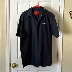 RedKap black men's button down XL